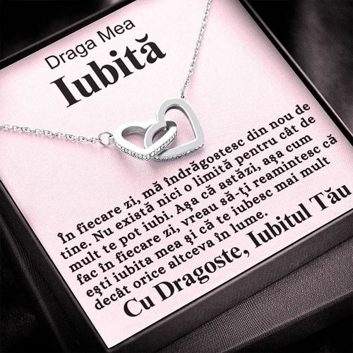 Draga Mea Iubită- Colier Inimi Love Connection