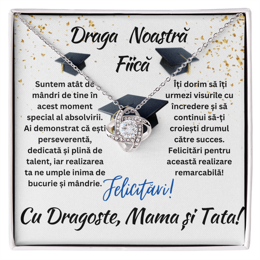 Cadou colier Fiica la Absolvire