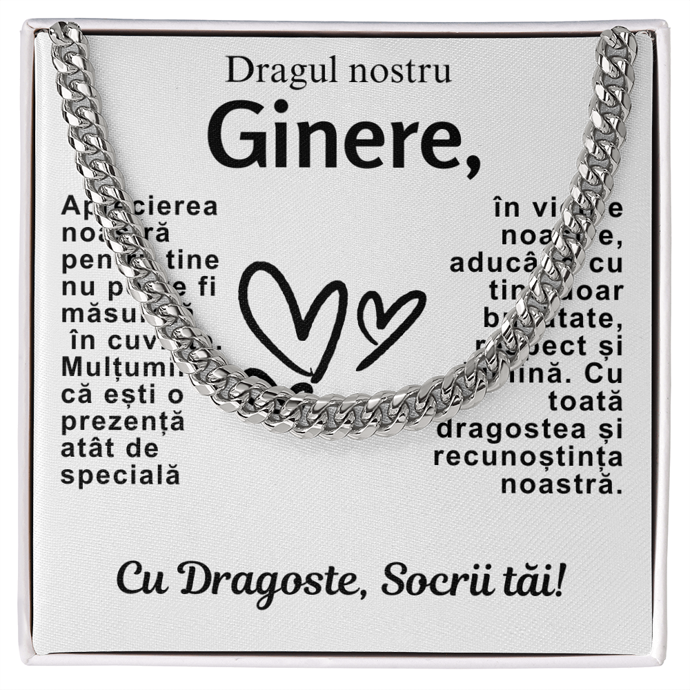 Cadou pentru Ginere