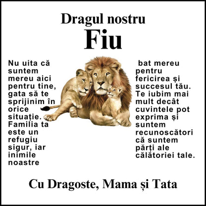 Cadou Pentru Ziua Fiului - Lănțișor Black Diamond Style