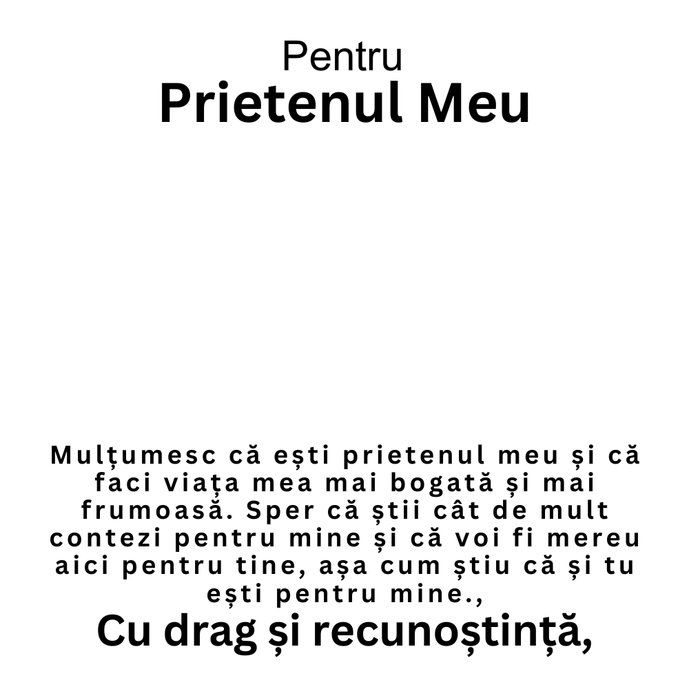 Pentru Prietenul Meu- Lănțișor Compass Mesaj