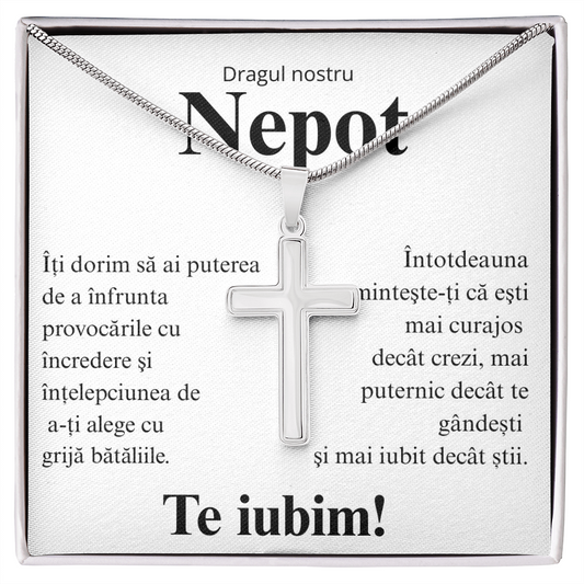 Surpriza pentru nepot 