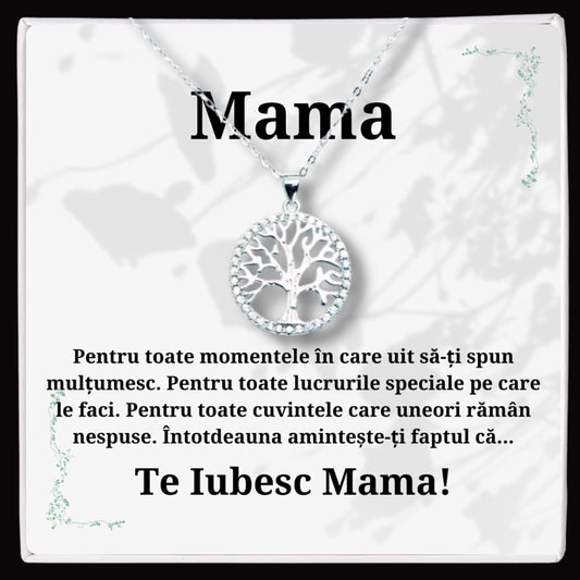 Cadou pentru Mama - Colier pandantiv Copacul Vieții