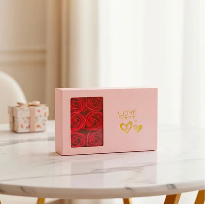 Set Brățări Personalizate pentru Cuplu + Ambalaj Cutie Trandafiri
