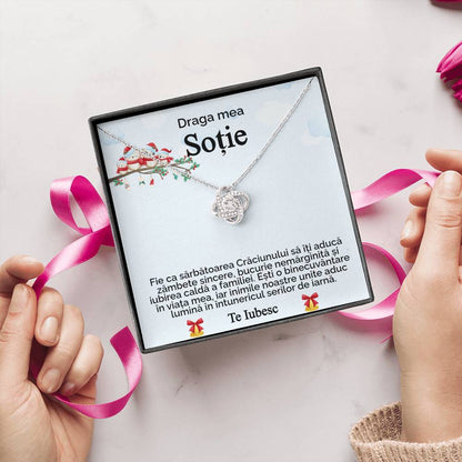 Cadou Pentru Sotie de Craciun- Love Knot