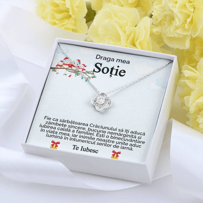Cadou Pentru Sotie de Craciun- Love Knot