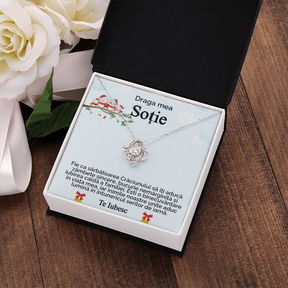 Cadou Pentru Sotie de Craciun- Love Knot