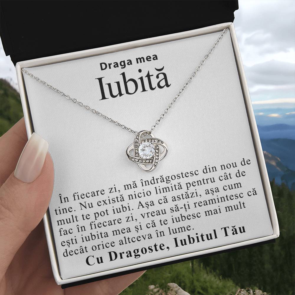 Draga Mea Iubită – Colier Love Knot