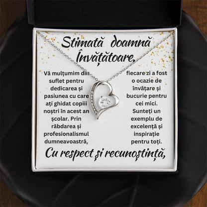 cadou invatatoare mesaj emotionant