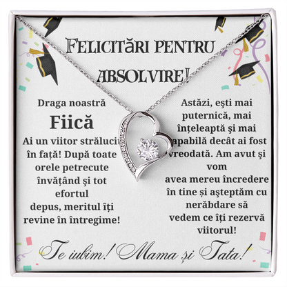 pandantiv gravat fiica absolvire