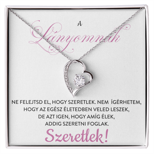 Különleges ajándék szeretett lányomnak