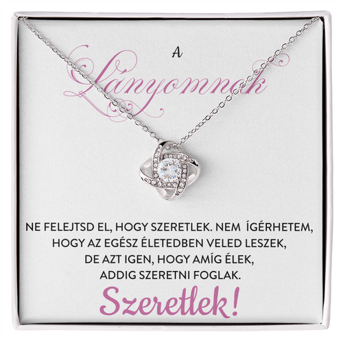 Különleges ajándék szeretett lányomnak